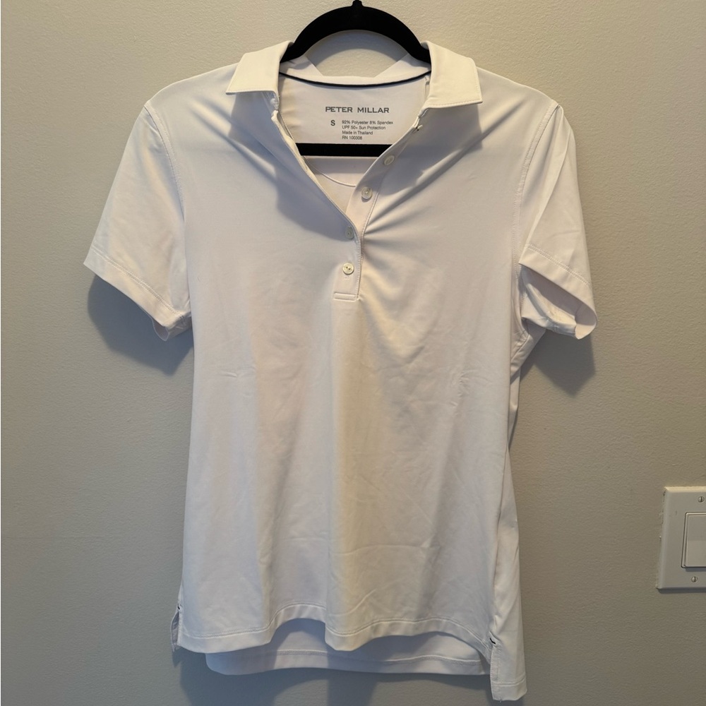 Peter Millar Classic White Polo